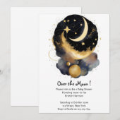 Magische hemelse Baby shower maansterren thema Kaart (Voorkant / Achterkant)