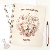 Magische hemelse paddenstoel Moon Boho Planner