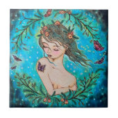 Magische hemelse Tegel Tegeltje (Voorkant)