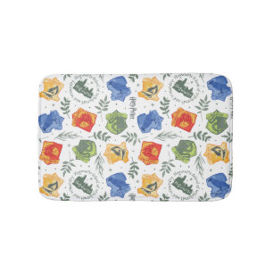 Magische Herbologie HOGWARTS™ Huizen Patroon Badmat