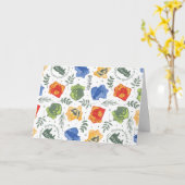 Magische Herbologie HOGWARTS™ Huizen Patroon Kaart (Gele Bloem)