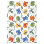 Magische Herbologie HOGWARTS™ Huizen Patroon Klembord (Achterkant)