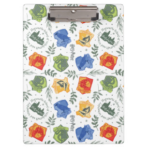 Magische Herbologie HOGWARTS™ Huizen Patroon Klembord