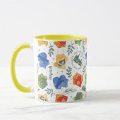 Magische Herbologie HOGWARTS™ Huizen Patroon Mok (Links)