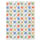 Magische Herbologie HOGWARTS™ Huizen Patroon Tafelkleed (Voorkant)