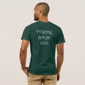 Magische herdenking T-Shirt vinden - Donkergroen (Achterkant volledig)