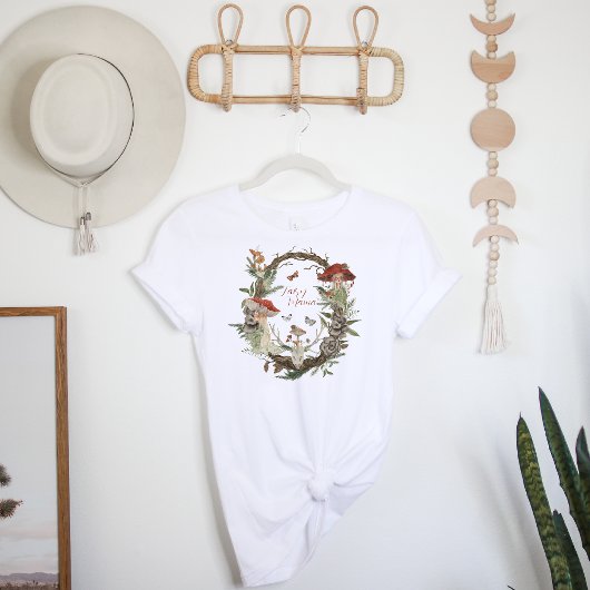 Magische herfst bos fee mama | Verjaardag T-shirt