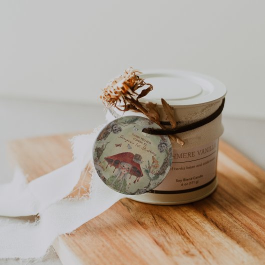 Magische herfst bos fee | Verjaardag Bedankjes Labels