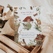 Magische herfst bos fee | Verjaardag Kaart