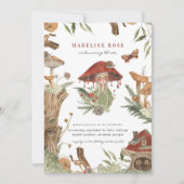 Magische herfst bos fee | Verjaardag Kaart (Voorkant)