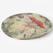 Magische herfst bos fee | Verjaardag Papieren Bordje (Gekanteld)