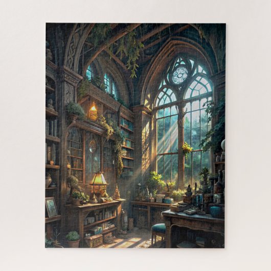 Magische Herfst puzzel (Verticaal)