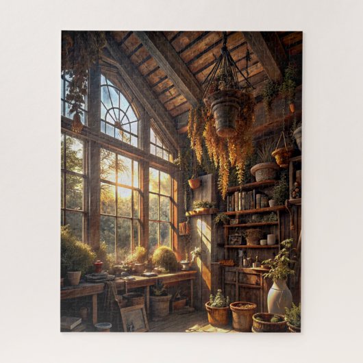 Magische Herfst puzzel Legpuzzel (Verticaal)