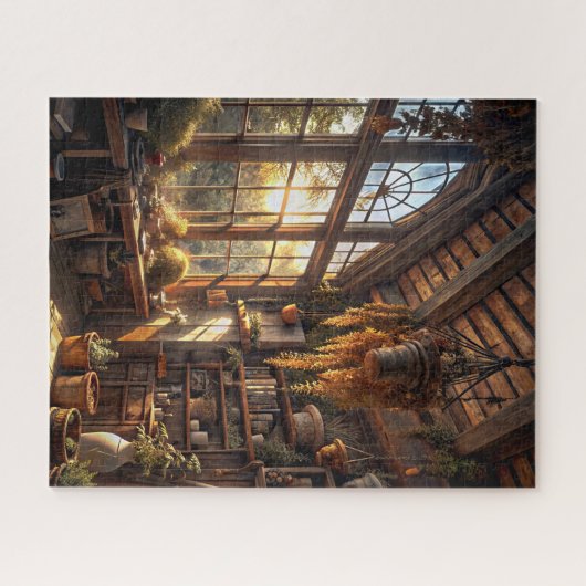 Magische Herfst puzzel Legpuzzel (Horizontaal)