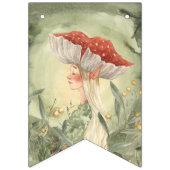 Magische Herfstbosfee | Verjaardag Vlaggetjes (Eerste vlag)
