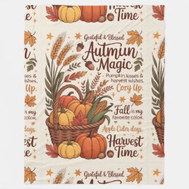 Magische herfststijl deken Nieuw huis