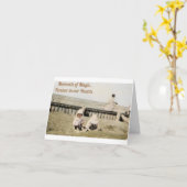 Magische herinneringen aan onze tijd samen  kaart (Gele Bloem)