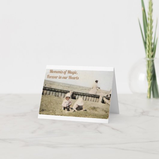 Magische herinneringen van onze tijd samen kaart (Voorkant)