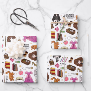 Magische Hermione Granger Aquarel Inpakpapier Vel