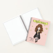 Magische Hermione Granger Tekening Notitieboek (Binnen)