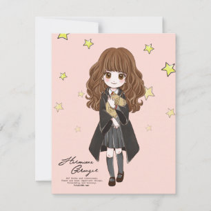 Magische Hermione Granger Waterverf Notitiekaartje