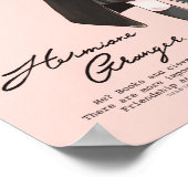 Magische Hermione Granger Waterverf Poster (Hoek)