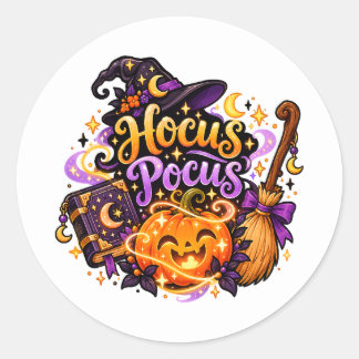 Magische Hocus Pocus Heks Halloween Sticker