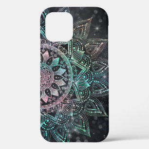 Magische holografische Mandala Glitter Sparks Desi Case-Mate iPhone Case