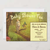 Magische hond en kat Baby shower Tea Kaart (Voorkant)