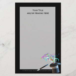 Magische hoogtehitte briefpapier