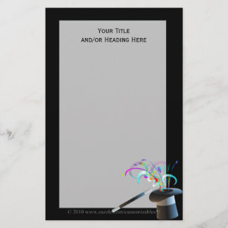 Magische hoogtehitte briefpapier