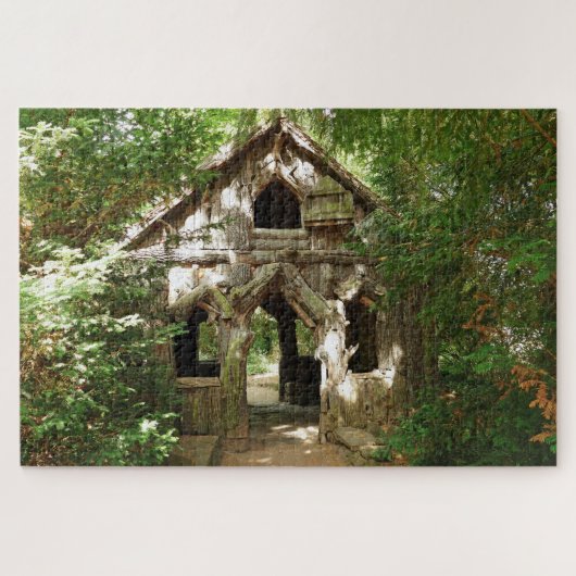 magische huispuzzel legpuzzel (Horizontaal)