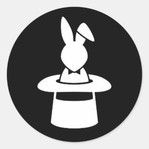 magische ideologie ronde sticker