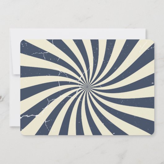 Magische illusie Verjaardag Uitnodiging Aangepaste (Achterkant)