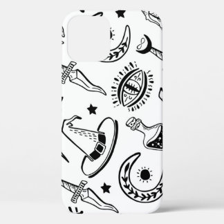 Magische Inkt Tekening Naadloos Patroon Case-Mate iPhone Case