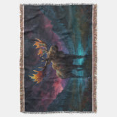 Magische Jasper Moose en Rocky Mountains Deken (Voorkant Verticaal)