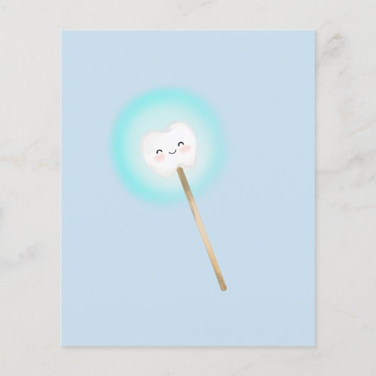 Magische Jongen Tand Fairy Keepsake voor Jongens L (Achterkant)