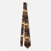 Magische juwelen en moonlit Celtic Fox Stropdas (Achterkant)