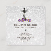 *~* Magische  juwelen  Vierkante Visitekaartje (Achterkant)