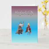 Magische kaart (Gele Bloem)