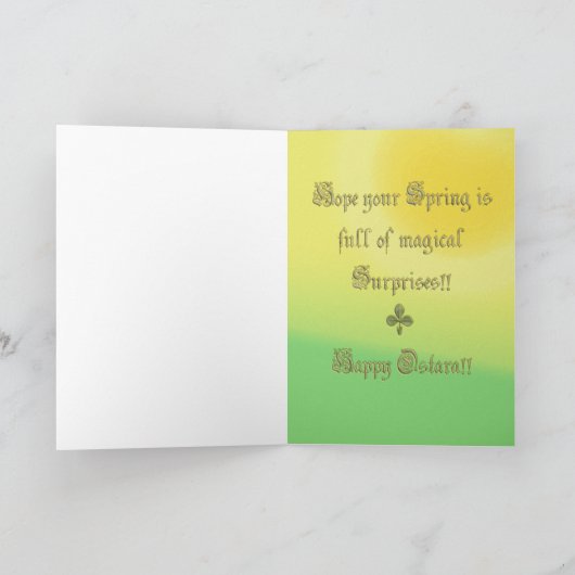Magische Kaart Ostara (Binnen)