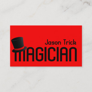 Magische kaart Trick Poker Chip entertainment Visitekaartje