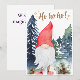 Magische Kabouter Kerstkaart