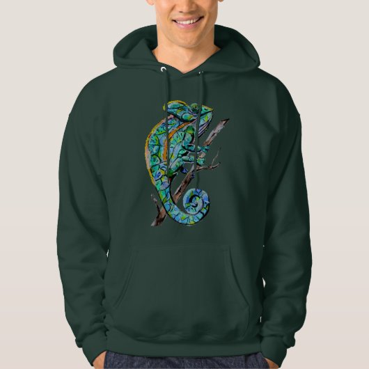 Magische Kameleon Hoodie (Voorkant)
