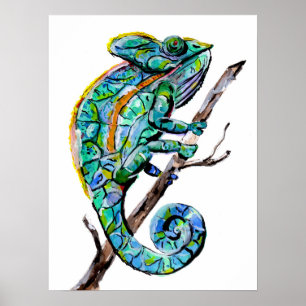 Magische Kameleon Poster