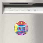 Magische kamermagneet magneet (Insitu (Vaatwasser))