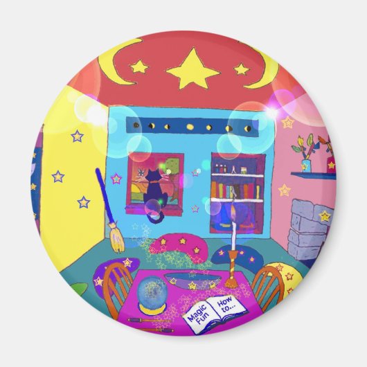 Magische kamermagneet magneet (Voorkant)