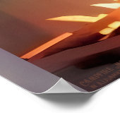 Magische kampvuur - AI Fantasy Art Print Tribal (Hoek)