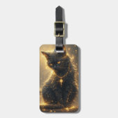 Magische Kat Bagagelabel (Voorkant verticaal)