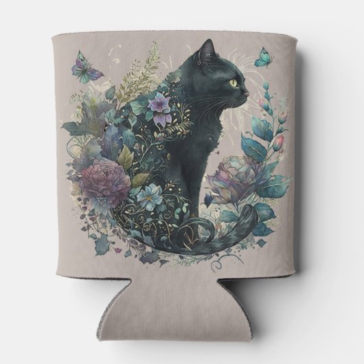 Magische kat blikjeskoeler (Achterkant)